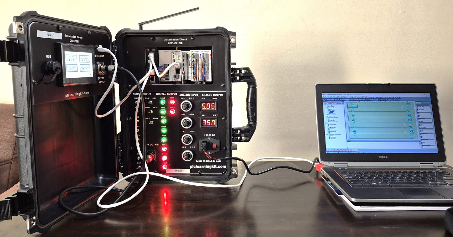 Automation Direct  Click Plus series Trainer with Analog and HMI 1 (SKU: AD-S-CLICK PLUS-4" HMI)